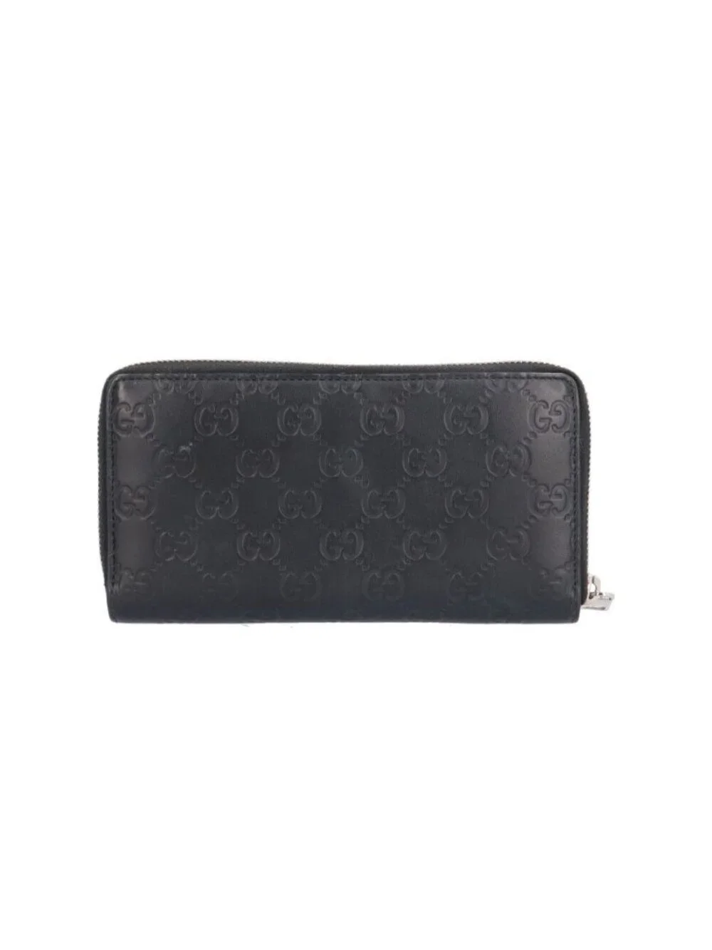 ★SOLD★ Guccissima Wallet Leather Wallets Black - Picture 2 of 10